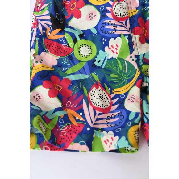 Mott50 Lot of 2 Boys Swim UPF 50 Mesh Brief Trunks SZ 10 Tropical Print - Picture 5 of 16